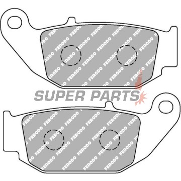Накладки -FERODO- FDB2275P, Honda CBR 125R 2004-2015, CRF 250M / 250L Rally 2014-2018