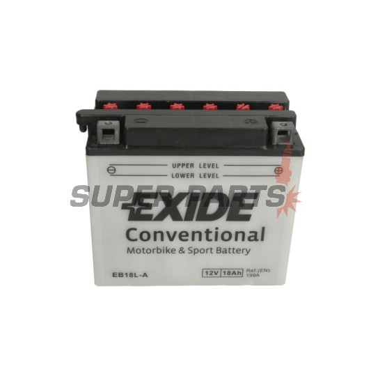 Акумулатор -EXIDE- YB18L-A, 18Ah 12V