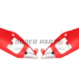 Задни странични пластмаси -POLISPORT- червени, HONDA CRF 250 2018-2021