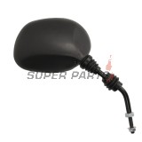 Огледало -RMS- дясно, Gilera Storm 50 1994-1995, Gilera Typhoon 125 1995-2000, Gilera Typhoon 50 1994-2000, Piaggio NRG 50 1994-1996, Piaggio NRG mc2 50 1996-1998, Piaggio NTT 50 1995-1996