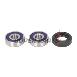 Колесен лагер комплект -4 RIDE- преден, Yamaha PW 80 1983-2006, Yamaha TT-R 90/110 2000-2015, Yamaha TY 80 1974-1975, Yamaha YZ 50/60 1980-1983