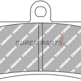 Накладки -FERODO- FDB605EF, Yamaha R1/R6, MT-07/09/10, FZ1/FZ6/FZ8 Fazer, FJR1300, TDM900, XJR1300, T-Max 530, Super Tenere 1200