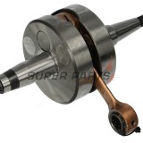 Колянов вал -ATHENA-, Aprilia RS 50 2006-2010, RS4 50 2011-2016/2018, RX 50 2006-2014, SX 50 2006-2011, Derbi GPR 50 2004/2006-2014, Senda 50 2005-2013, Gilera RCR 50 2013-2018, SMT 50 2013-2018
