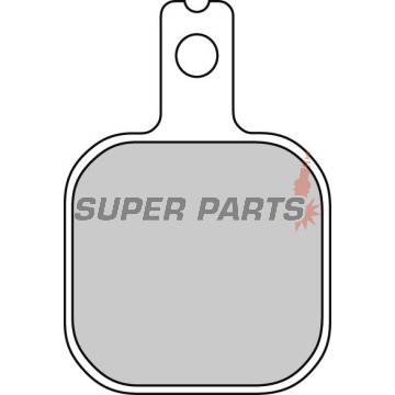 Накладки -FERODO- FRP415P, ISR/HARRISON Billet/FLORIDA Caliper