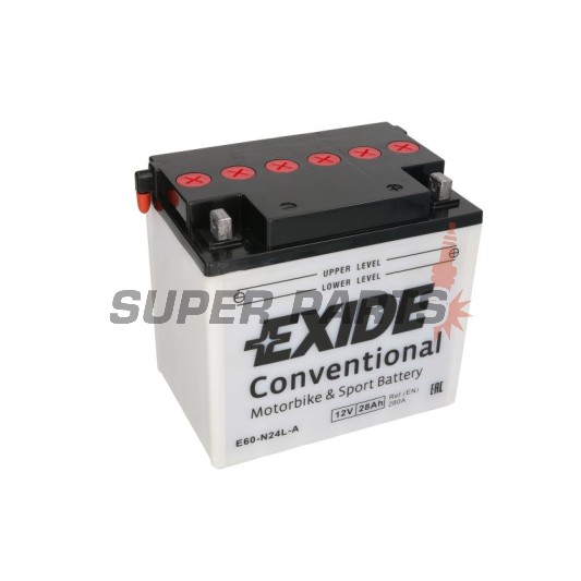 Акумулатор -EXIDE- Y60-N24L-A, 28Ah 12V