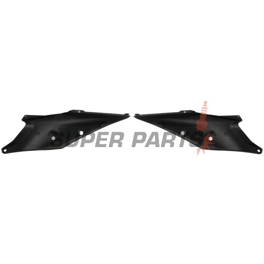 Задни странични пластмаси -POLISPORT- оранжеви, KTM EXC, EXC-F, SX, SX-F, XC, XC-F 125-450 2019-2022