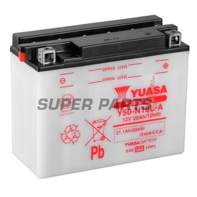 Акумулатор -YUASA- Y50-N18L-A, 21Ah 12V