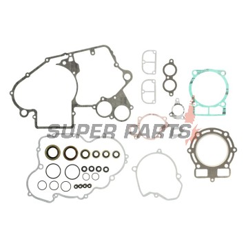 Пълен комплект гарнитури за двигател -WINDEROSA- KTM EXC 400 2000-2002, 2004-2006, KTM EXC 450 2003-2007, KTM MXC 400 2001-2002, KTM MXC 450 2005, KTM SX 400 1998-2002, KTM XC-W 400 2007, KTM XC-W 450 2007