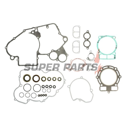 Пълен комплект гарнитури за двигател -WINDEROSA- KTM EXC 400 2000-2002, 2004-2006, KTM EXC 450 2003-2007, KTM MXC 400 2001-2002, KTM MXC 450 2005, KTM SX 400 1998-2002, KTM XC-W 400 2007, KTM XC-W 450 2007