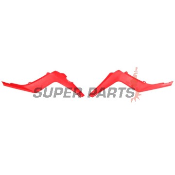 Предни странични пластмаси -POLISPORT- червени (горни), GAS GAS EC 125-300 2012-2017