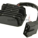 Реле за зареждане -MOTORIX- реле-регулатор, 12V/10Ah, Kymco Agility, City, Super 8, 4T/2T 50-125cc