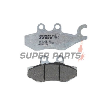 Накладки -TRW- MCB744EC, Aprilia SR, Sportcity; Derbi Boulevard; Vespa/Piaggio 946, Beverly, Carnaby, Fly, GT, GTS, GTV, Granturismo, Hexagon, Liberty, MP3, Primavera, Skipper, Sprint, Typhoon, X7, X8, X9, X10 (2000-2017)