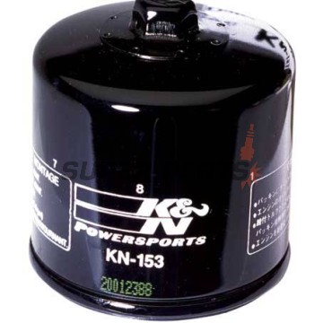 Маслен филтър -K&N- KN-153, със 17мм гайка за лесно развиване