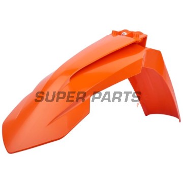 Преден Supermoto калник -POLISPORT- оранжев, KTM SX 85 2018-2023