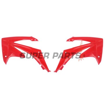 Предни странични пластмаси -POLISPORT- червени, HONDA CRF 250/450 2009-2013