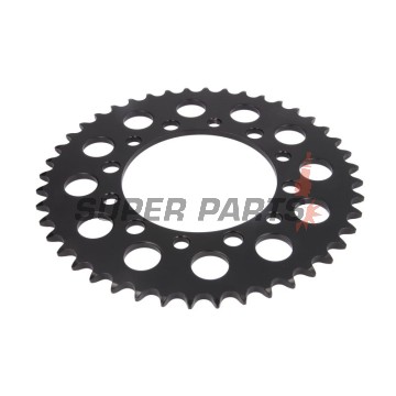 Заден пиньон -JT- JTR1486,44, 44 зъба, стоманен, Honda TRX 200 1990-1997, Kawasaki EL 250 1988-1999, 2001-2003, EL 252 2000, EX 250 1986-1987, GPX 400 1987-1988, Yamaha FZ1 1000 2010-2015