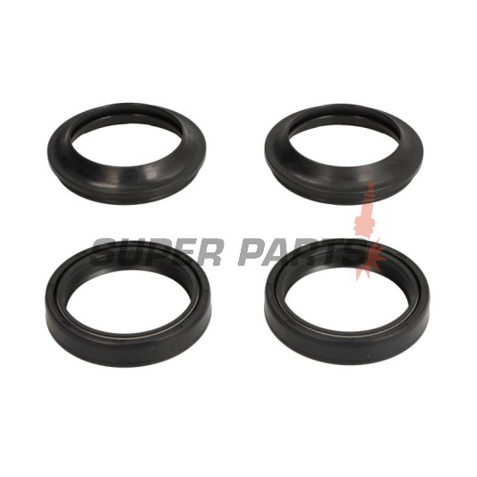 Семеринги и прахоуловители комплект предница -TOURMAX- Kawasaki ZX-6R 600 1998-2002, Kawasaki ZX-6R 636 2002-2003, Kawasaki ZX-9R 900 1998-2003, Kawasaki ZZR 600 2005-2008, Suzuki GSX 1400 2002-2006, Suzuki SV 1000 2003-2005