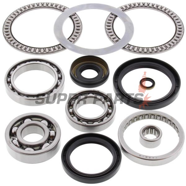 Ремонтен комплект за диференциал -ALL BALLS- Kawasaki KVF 360 2003, 2006-2010, 2012-2013, KVF 650 2002-2003, 2005-2013, KVF 700 2004-2006, KVF 750 2005-2014, Suzuki LT-V 700 2004-2006