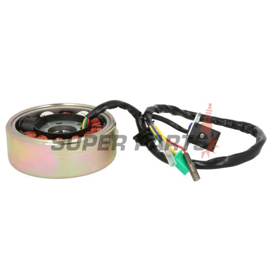 Статор + ротор комплект-MOTORIX- IP000500, звезда, GY6 150cc, Kymco