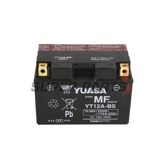 Акумулатор -YUASA- YT12A-BS, 11Ah 12V