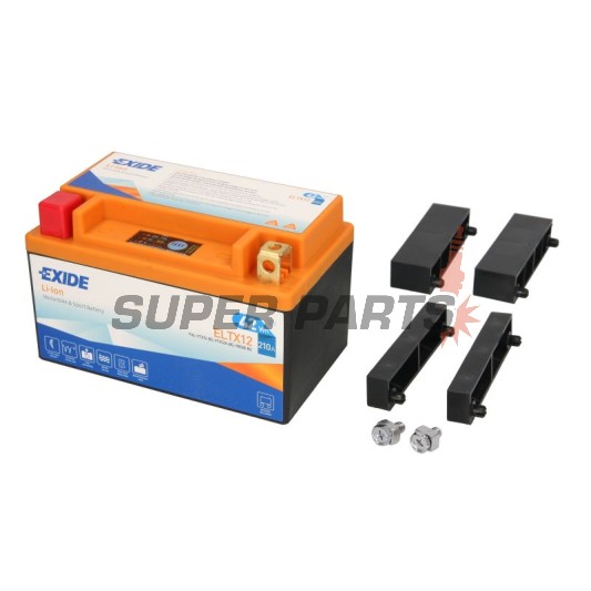 Акумулатор -EXIDE- ELTX12, 42Wh (4Ah), 12V, Lithium-ion