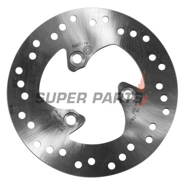 Спирачен диск -BREMBO- 68B40716, Benelli 491, K2, Naked; Beta Ark, Eikon, Quadra; Honda Bali, SJ, Sky; MBK Booster, Stunt, Nitro; Peugeot Buxy, Elyseo, Elystar, Jet Force, Looxor, Ludix, SV, Speedake, Squab, TKR, Vivacity (1990s-2006)