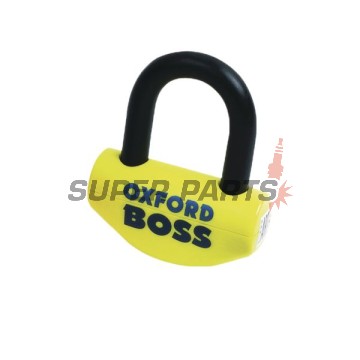 Заключващо устройство за мото диск -OXFORD- Boss16 16mm, жълт