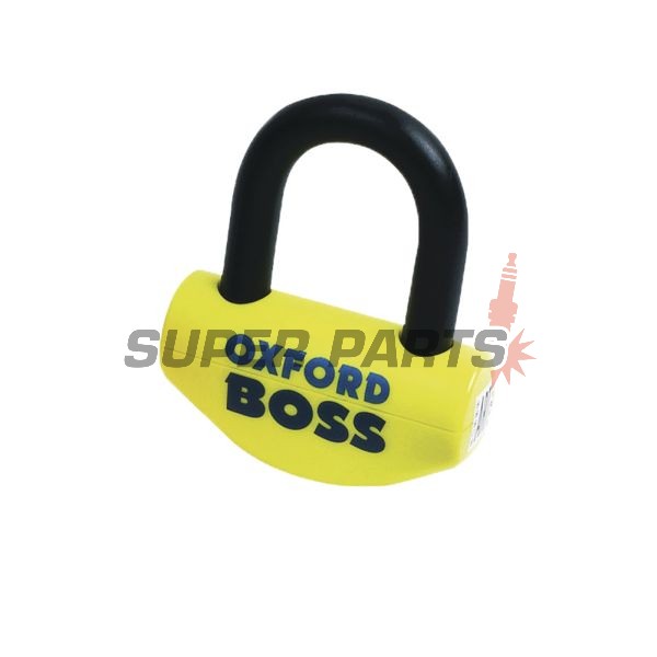 Заключващо устройство за мото диск -OXFORD- Boss16 16mm, жълт