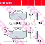 Накладки -TRW- MCB723SI, Bombardier DS/Outlander/Quest 330-650, Can-Am Outlander/Renegade/Maverick 250-1000, Suzuki Vinson/KingQuad 500-700, Yamaha Raptor/Rhino 660-700 (2000-2018)