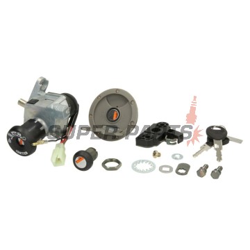 Ключалки комплект с капачка за резервоар -RMS- MBK YQ (Nitro) 50 1997-2002, Yamaha YQ (Aerox) 50 1997-2003