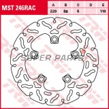 Спирачен диск -TRW- MST246RAC, 220mm, Suzuki GSX-R 600 / 750 / 1000 + SV650 / 650S / 1000 / 1000S + TL1000S / TL1000R (1996-2016)
