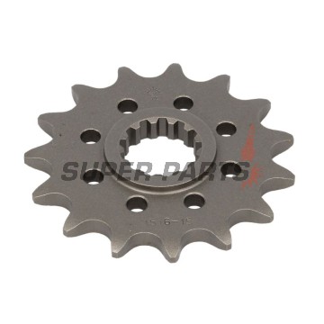 Преден пиньон -JT- JTF1516,15, 15 зъба, Kawasaki ZX 1000 2013-2019, Suzuki GSX-R 750 1995, RF 900 1994