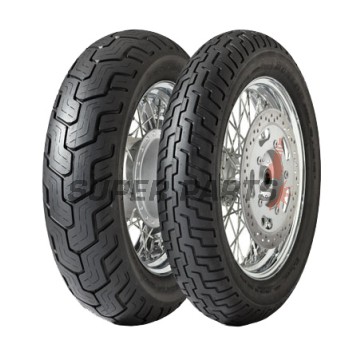 Предна шосейна гума -DUNLOP OPONY- 130/90-16, D404