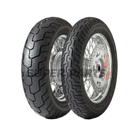 Предна шосейна гума -DUNLOP OPONY- 130/90-16, D404