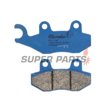 Накладки -BREMBO- 07HO4008, Kymco Hipster 125 (2001-2004)