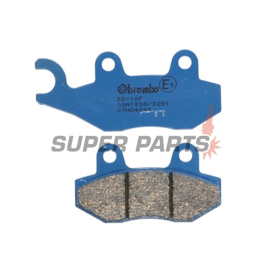 Накладки -BREMBO- 07HO4008, Kymco Hipster 125 (2001-2004)