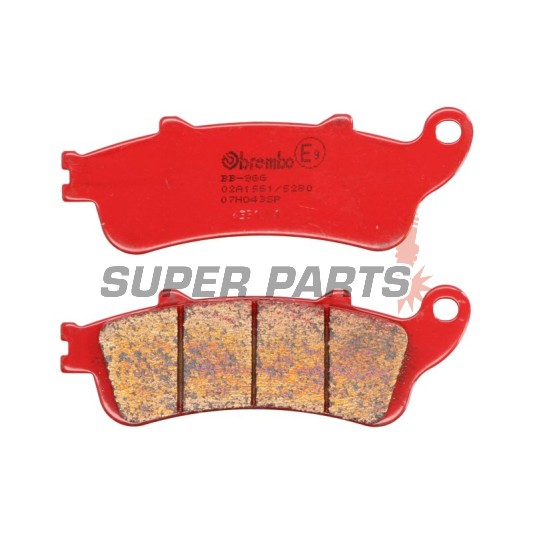 Накладки -BREMBO- 07HO43SP, Honda CBR 1100XX Blackbird (1996-2007)
