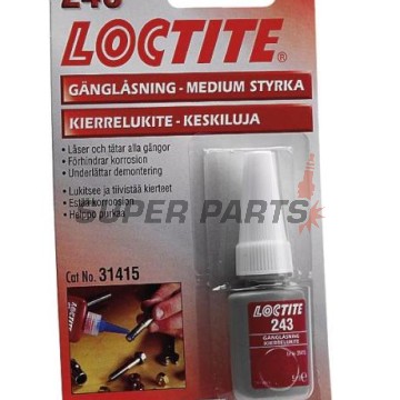 Осигурител за резби -LOCTITE- 243, против саморазвиване, 5ml