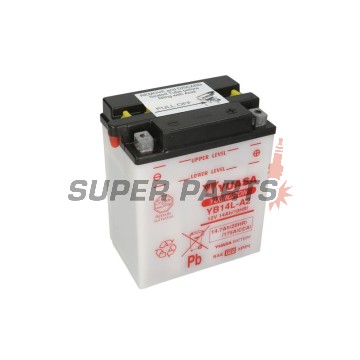 Акумулатор -YUASA- YB14L-A2, 15Ah 12V