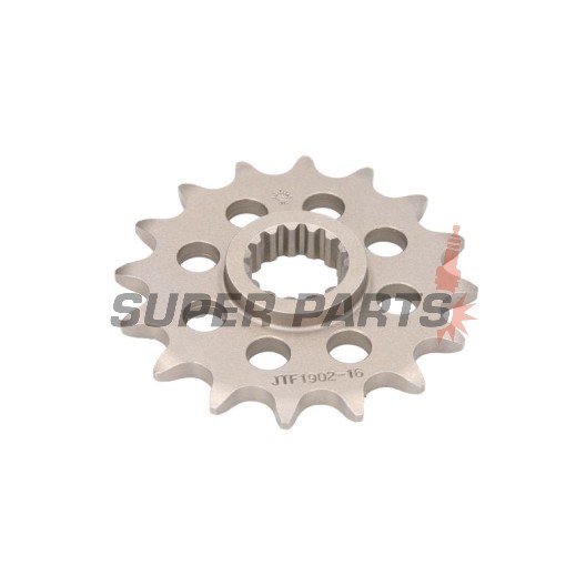 Преден пиньон -JT- JTF1902,16, 16 зъба, Husqvarna Svartpilen 701 2019, KTM Adventure 640 1999-2007, Adventure 790 2019, Duke 400 1994-1996, Duke 640 2000-2006, Duke 690 2008-2019, EGS 620 1997-1998, Enduro 690 2008-2018