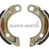 Накладки (челюст) -TRW- MCS827, 80x18mm, Honda NB50 Melody NC50 Express ND50 Melody NE50 Vision NP50 Melody Mini NX50 Caren QR50 XR50R Monkey Z/ZB50 Peugeot ST50 STL50 Suzuki DR-Z70 Yamaha TT-R50/50E