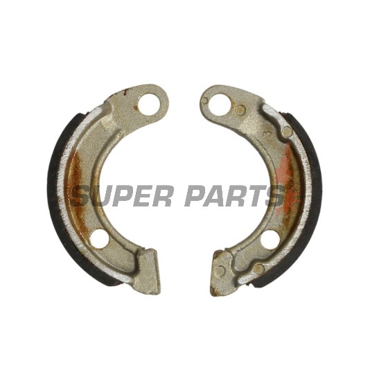 Накладки (челюст) -TRW- MCS827, 80x18mm, Honda NB50 Melody NC50 Express ND50 Melody NE50 Vision NP50 Melody Mini NX50 Caren QR50 XR50R Monkey Z/ZB50 Peugeot ST50 STL50 Suzuki DR-Z70 Yamaha TT-R50/50E