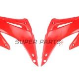 Предни странични пластмаси -POLISPORT- червени, HONDA CR 125/250 2002-2007