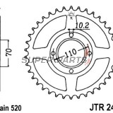 Заден пиньон -JT- JTR247,36, 36 зъба, стоманен, Honda CB 400 1981-1983, CM 250 1981