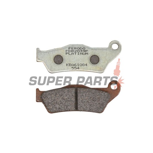 Накладки -FERODO- FDB2039P, BMW K 1200 / 1300, R 850 / 1100 / 1150 / 1200 GS / RT / R / RS / C / S, Moto Guzzi California 1000 1994-2015