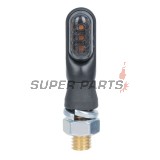Мигачи комплект -OXFORD- ATOM Mini, 3 LED, черни