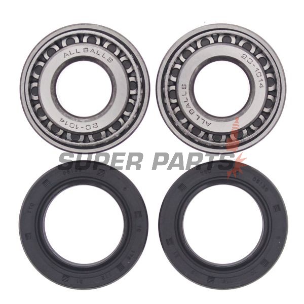 Колесен лагер комплект -ALL BALLS- Harley-Davidson FX 1200 1973-1978, FXD 1340 1995-1998, FXDB 1340 1989, 1991-1992, FXDB 1343 1990, FXDC 1340 1992, FXDL 1314 1993-1998, FXDL 1432 1999, FXDS-CON 1340 1994-1997, FXDS-CON 1450 1999