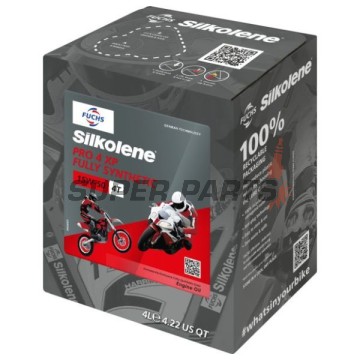 Двигателно масло -SILKOLENE- 15W50 - XP, пълна синтетика + естер, 4L CUBE