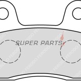 Накладки -FERODO- FDB312P, Honda CH Spacy / MBX 50-125, Hyosung GT / GV Aquila / Karion / XRX 125-650, Kymco Pulsar 125, Peugeot Django / Speedfight IV 50-125 1985-2015