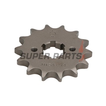 Преден пиньон -JT- JTF548,14, 14 зъба, Yamaha SR 125 1982-1997, TT-R 125 2000-2020, XT 125 2008-2011, YBR 125 2007-2016, YFM 125 2011-2013
